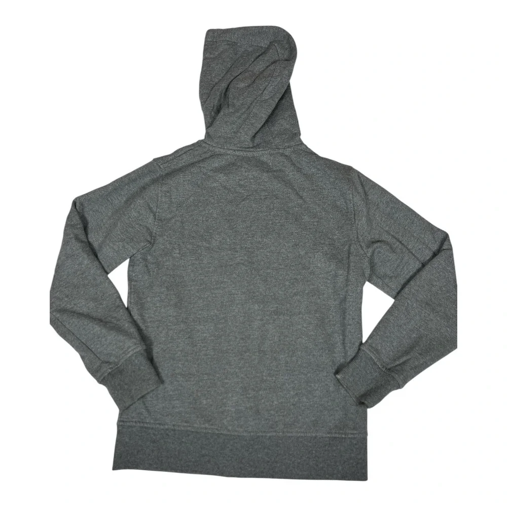 Calvin Klein Boys‎ 7/8 Gray Full Zip Hoodie Sweatshirt Logo CK Graphic